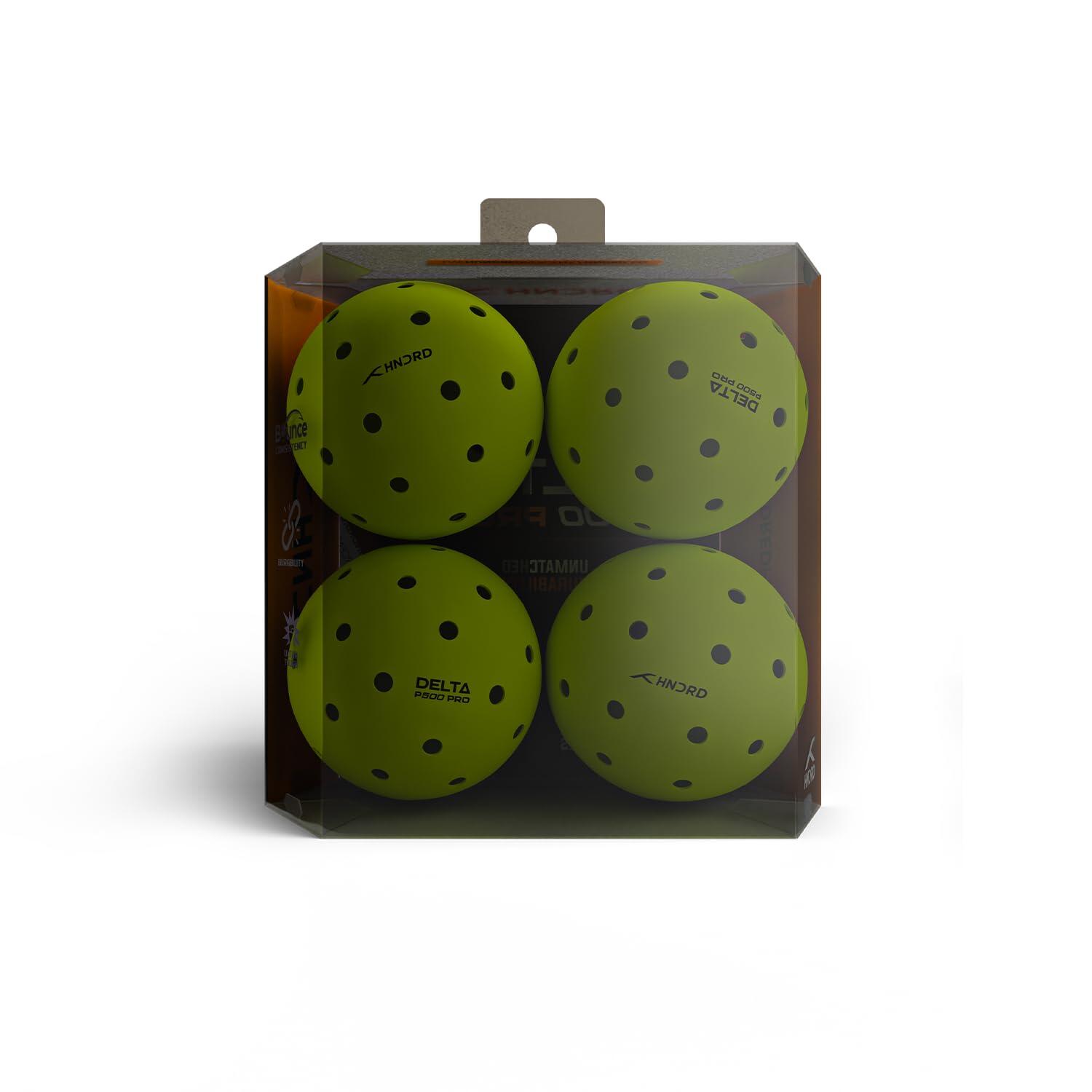 Pickleball Bälle - Delta P500 Pro 4er-Pack Neon 6/6