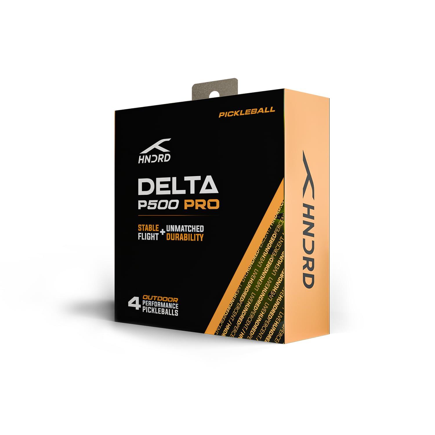 Pickleball Bälle - Delta P500 Pro 4er-Pack Neon 3/6