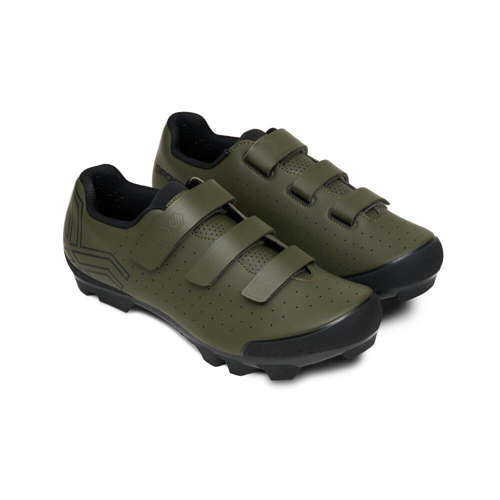 Men & Women Cycling gravel shoes SIGR300 GREEN Green