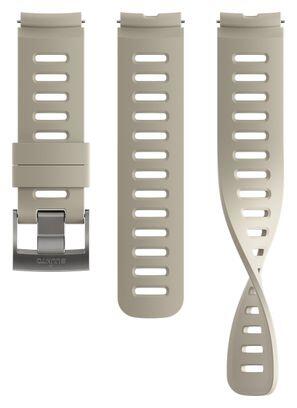 Bracelet de montre Suunto Dive 1 Silicone 22mm S+M Sand Grey - Beige