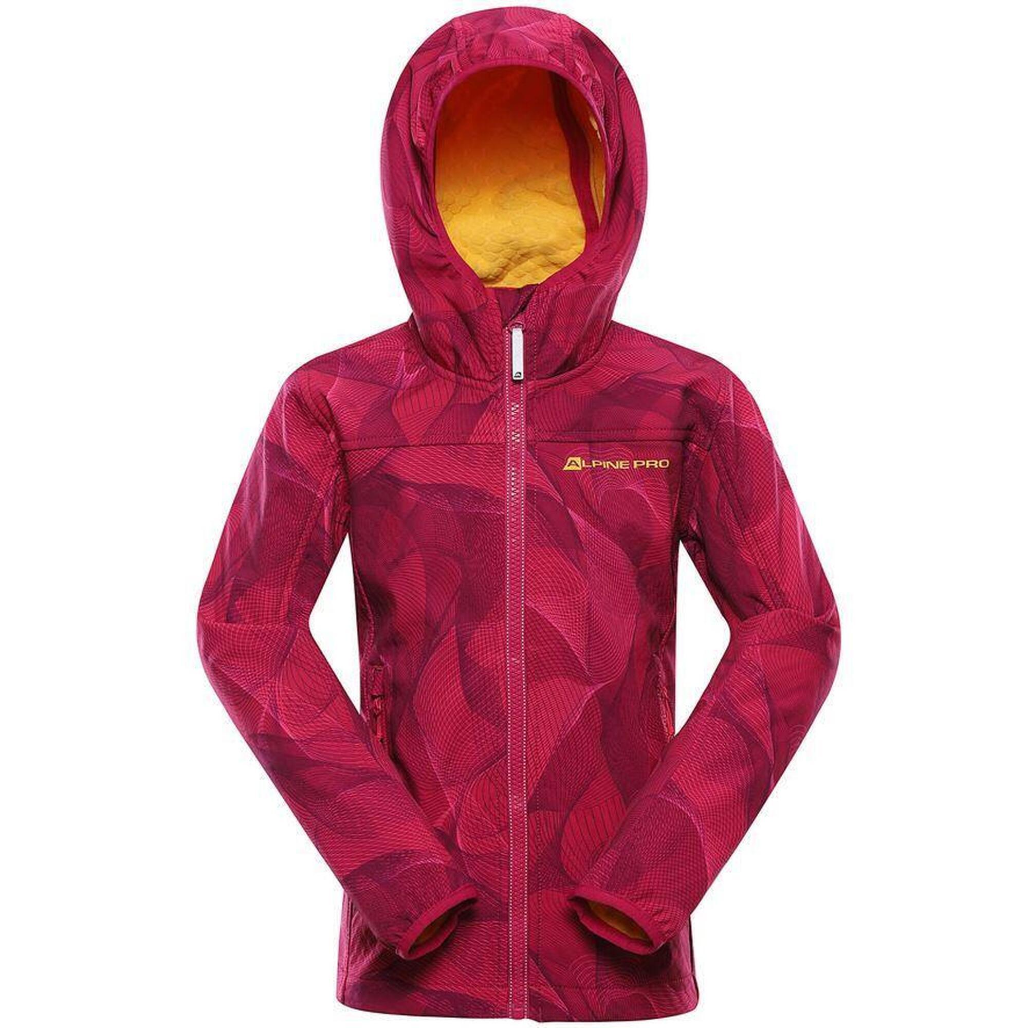 Kurtka Softshell dla Dzieci Alpine Pro Hooro - Wodoodporna i Oddychająca