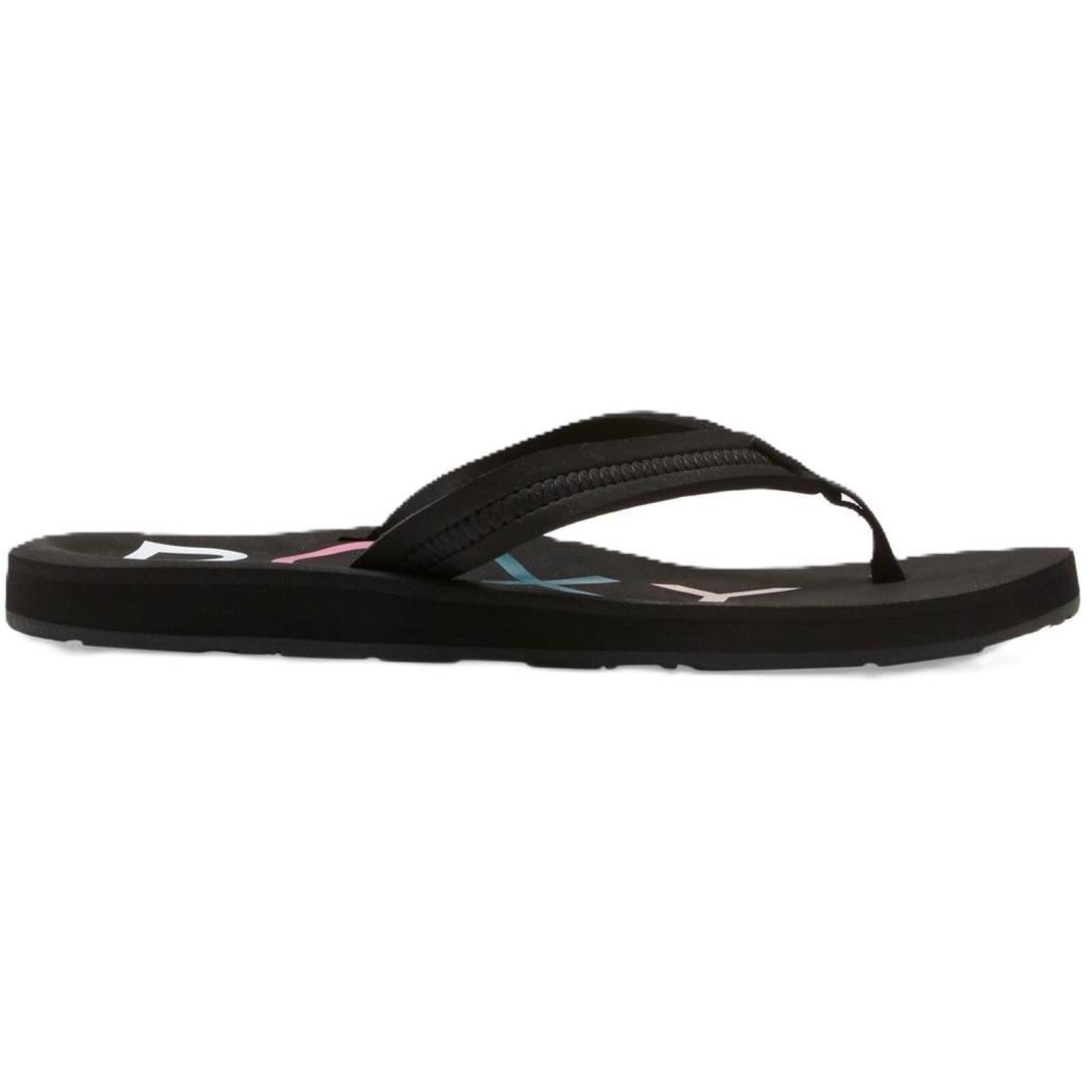 Chinelos Roxy modelo ARJL101164-BLK para mulheres 5/7