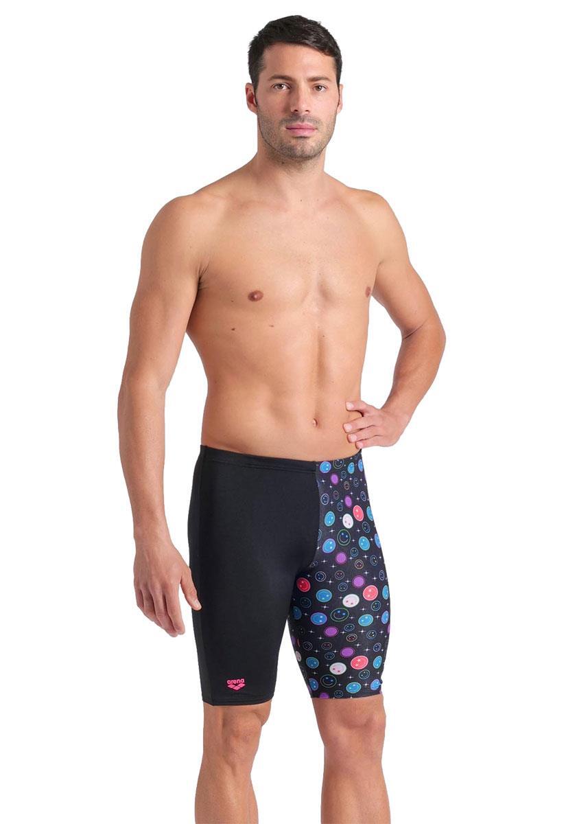 Arena Contour Zwembroeken - Zwart / Multi - UK Maat 26 5/6