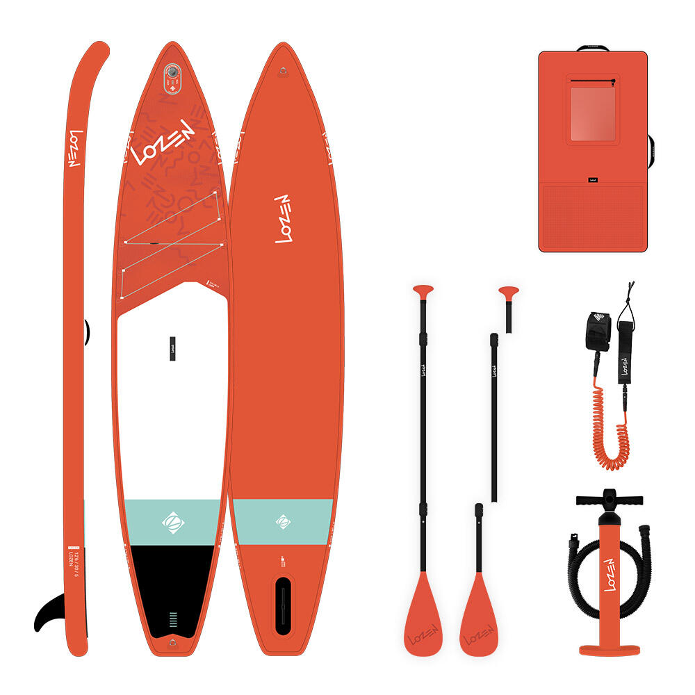 LOZEN Pack Stand Up Paddle Inflable Lozen 12'6x30x5 RedLine