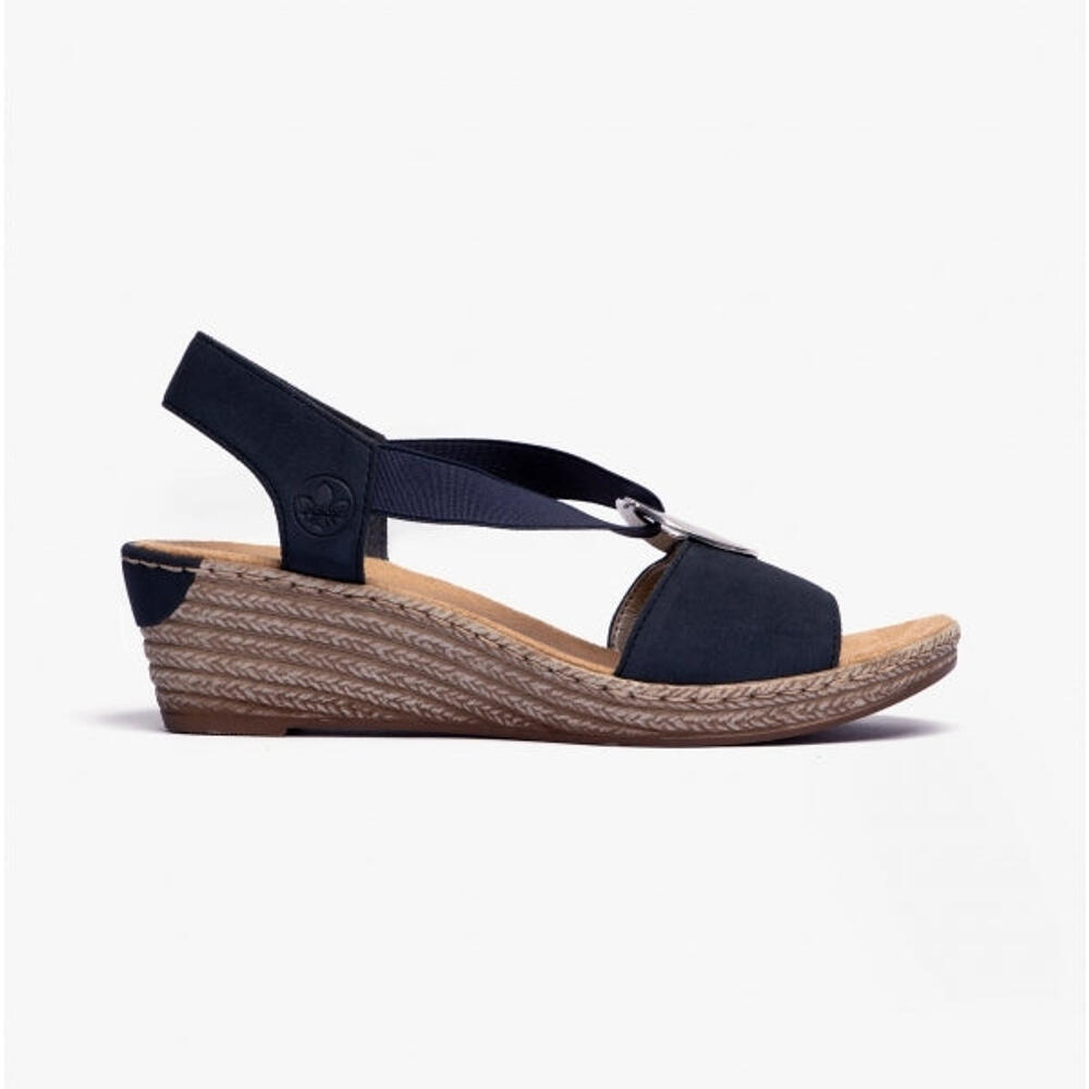 RIEKER 624h6-14 Womens Slip On Heel Shoes