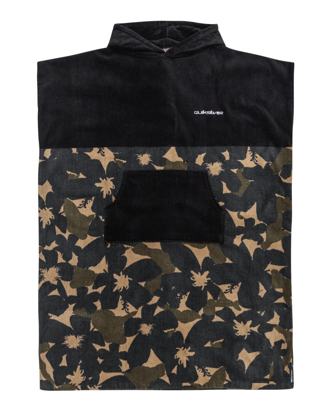QUIKSILVER Poncho-Handdoek HOODY TOWEL Braun Unisex