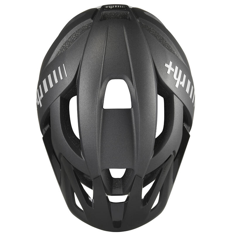 RH+ RH+ Helmet Bike 3in1 Fietshelm MAT ANTRACIET METAAL XS/M