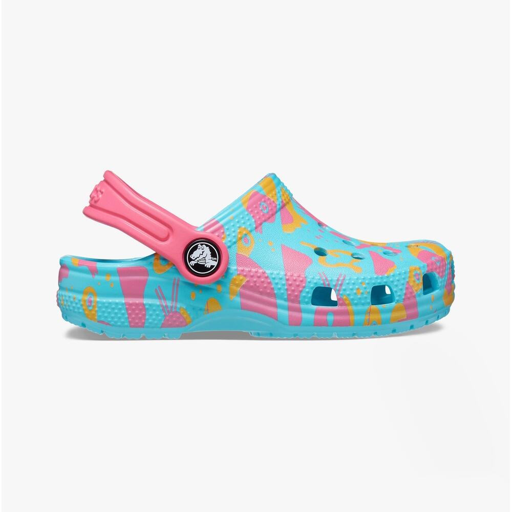 CROCS 209039-6wa Girls Sports Slip On Clogs