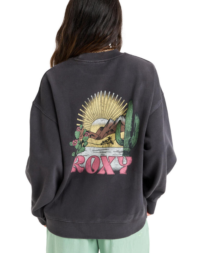 Bluza z okrągłym dekoltem dla Kobiety LINEUP Czarny