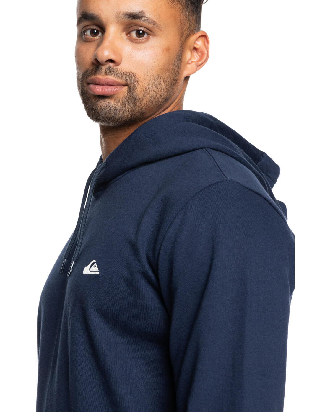 Sweat à capuche BASIC Bleu Homme 4/5