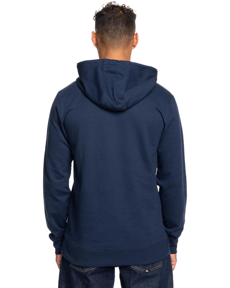 Bluza z kapturem dla Mężczyzn BASIC Niebieski