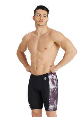 Arena heren allover jammer - zwart/zwart multi - uk maat 38