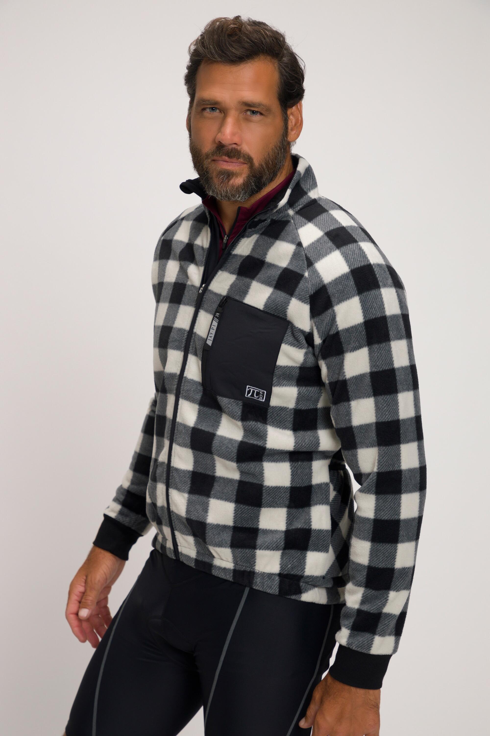 JAY-PI JAY-PI FLEXNAMIC® Men's Plush Jacket black 100% Polyester