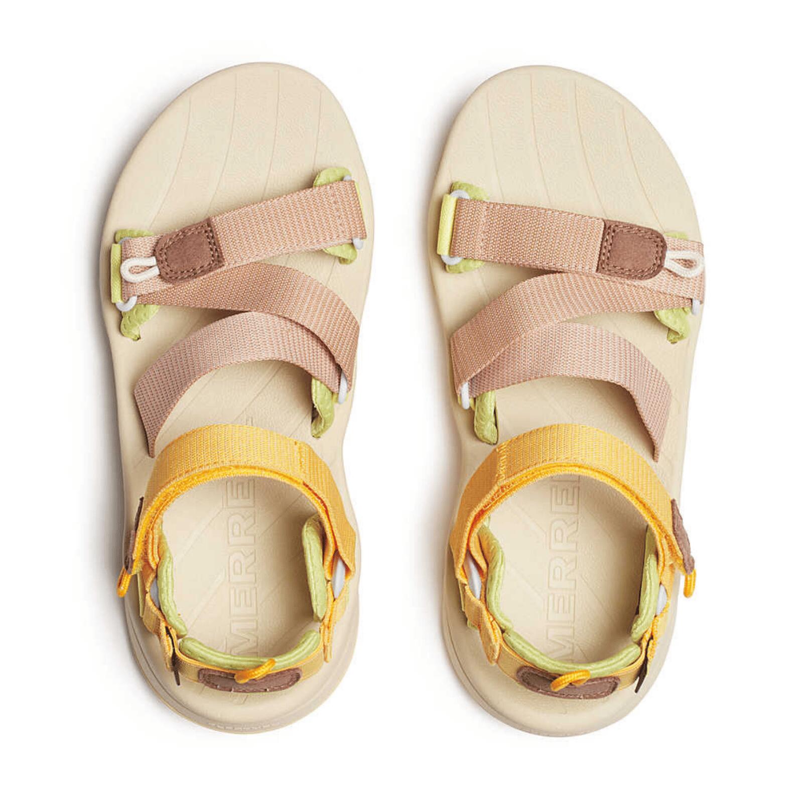 Merrell Speed Fusion Sport RMX Walking Sandals-Tangelo/Rose 3/5