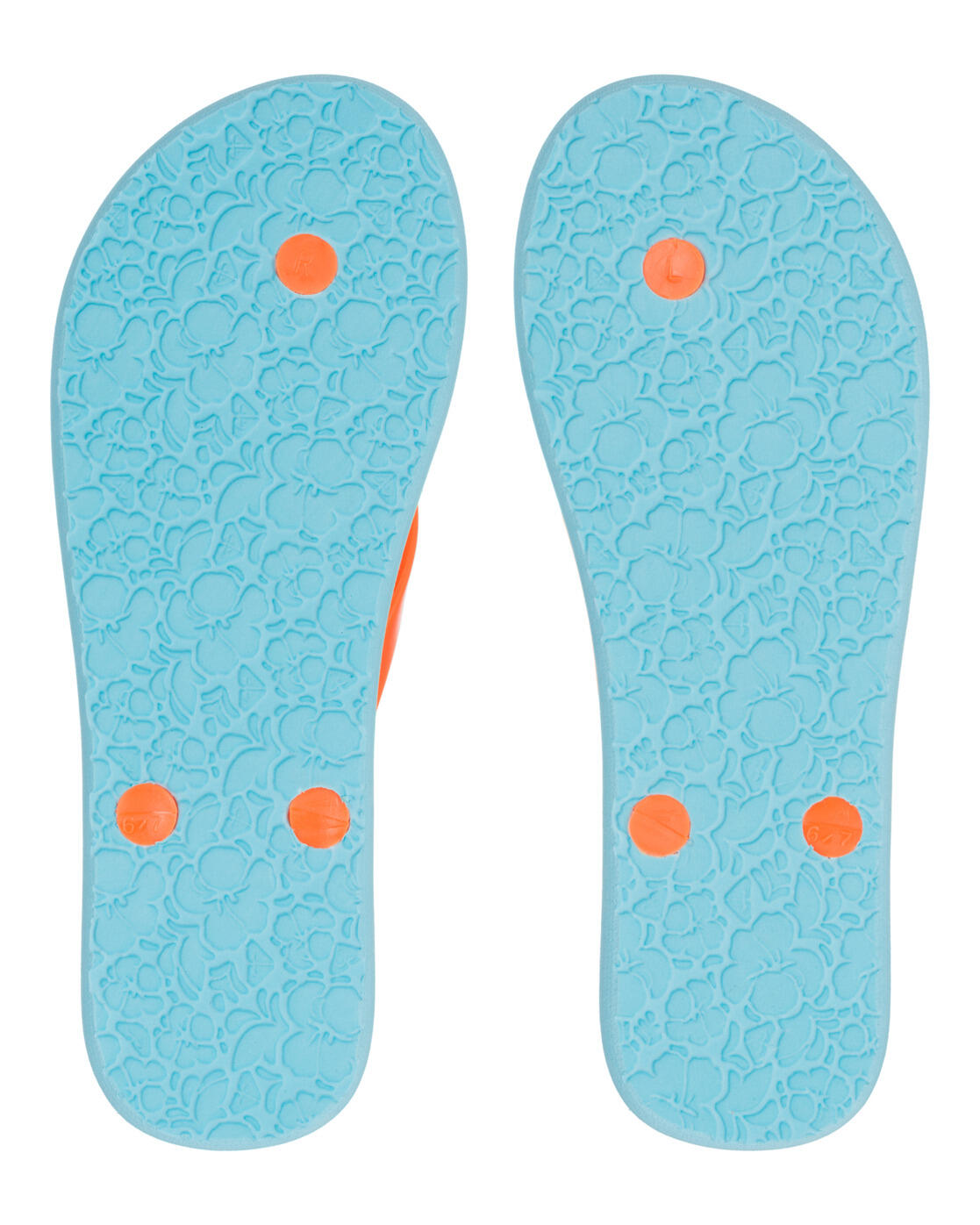 Sandales TAHITI Orange Femme 4/4