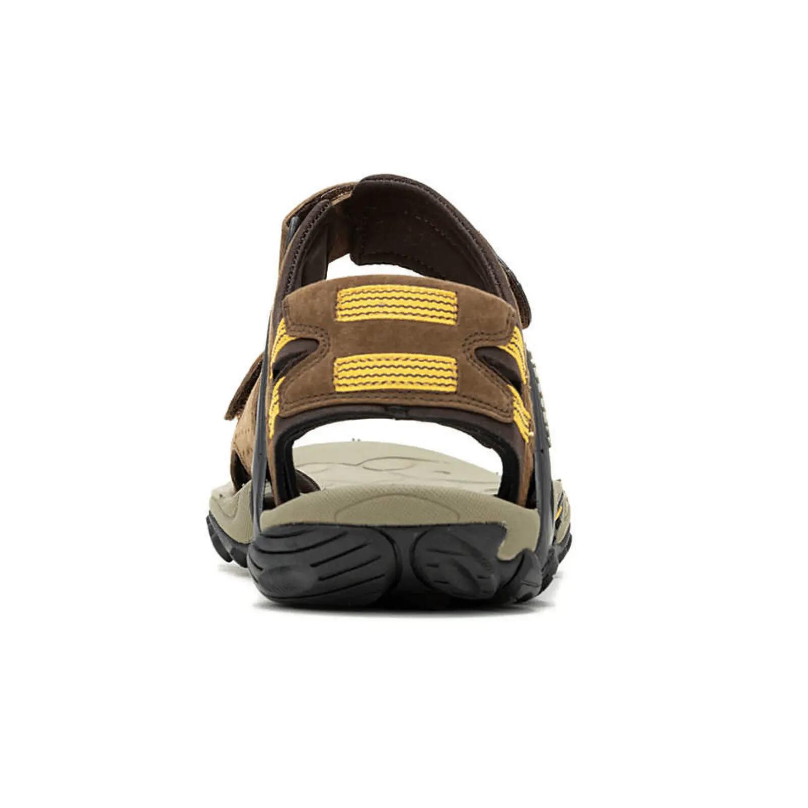 Merrell Kahuna III Walking Sandals-Earth/Espresso 3/5