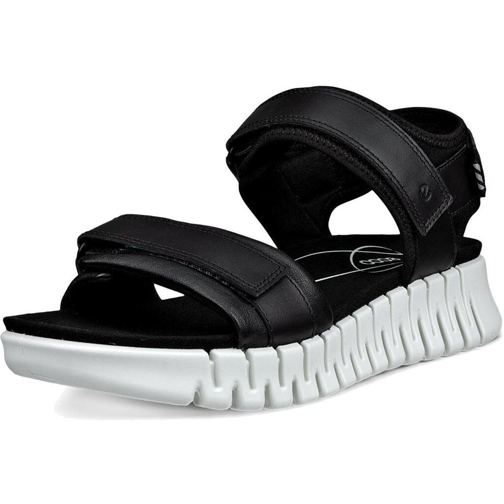 ECCO Gruuv Sol Sandals-Black