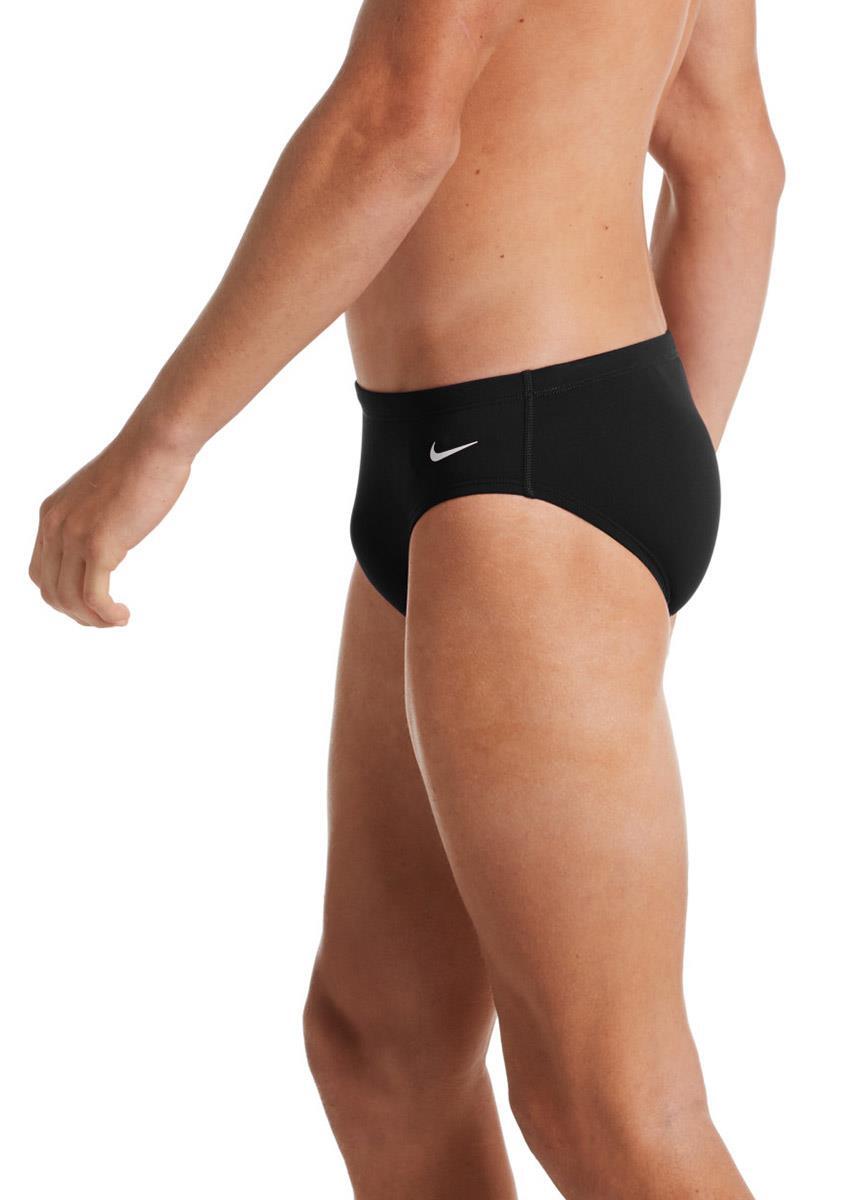 NIKE Boys' Hydrastrong Swim Brief Black - Size 26 5/6