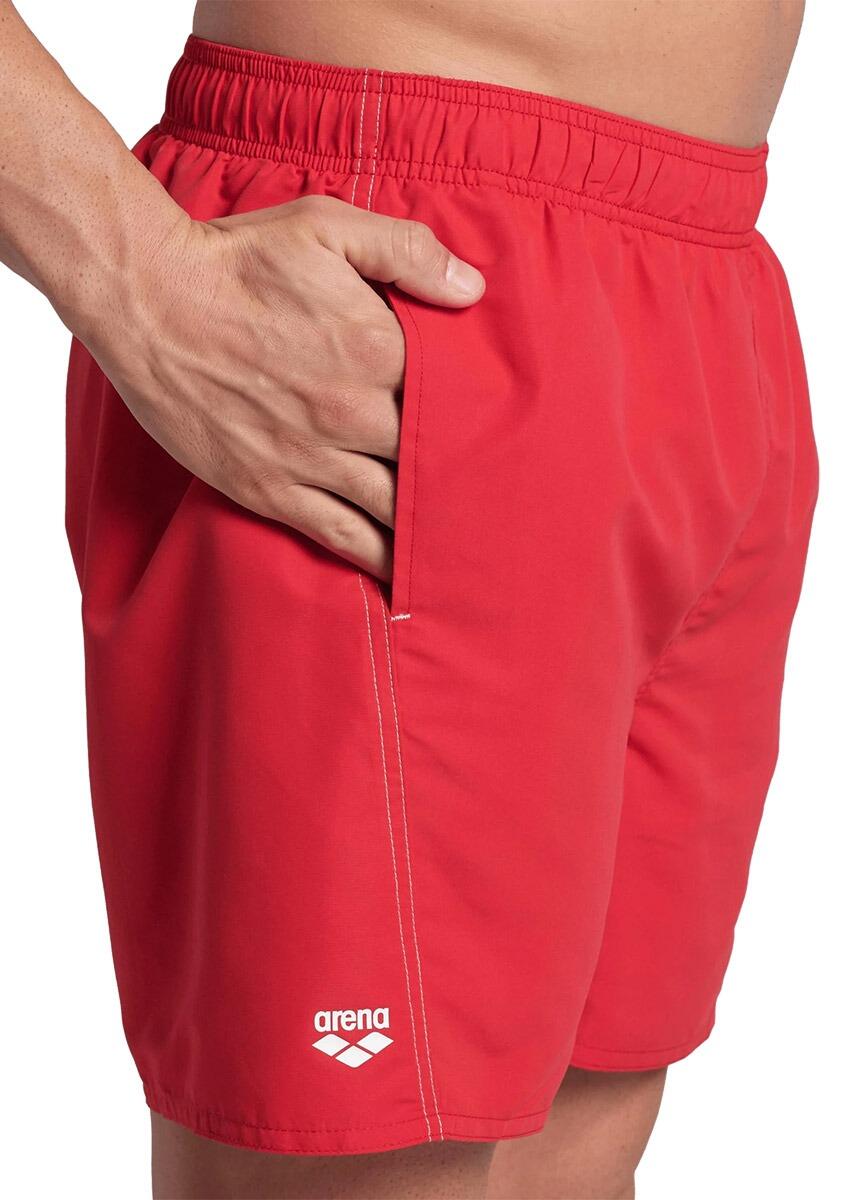Boxer da uomo Arena Fundamentals Logo R - Rosso/Bianco - Taglia S 4/5