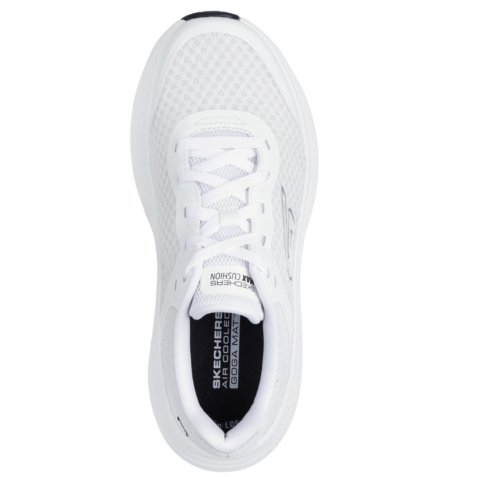 Baskets FEMME Skechers  Max Cushioning Endeavour BLANC 4/7