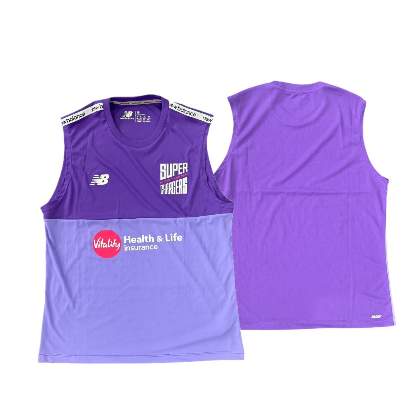 Northern Superchargers Cricket Vest Women's New Balance 23/24 Tank Top 1/3