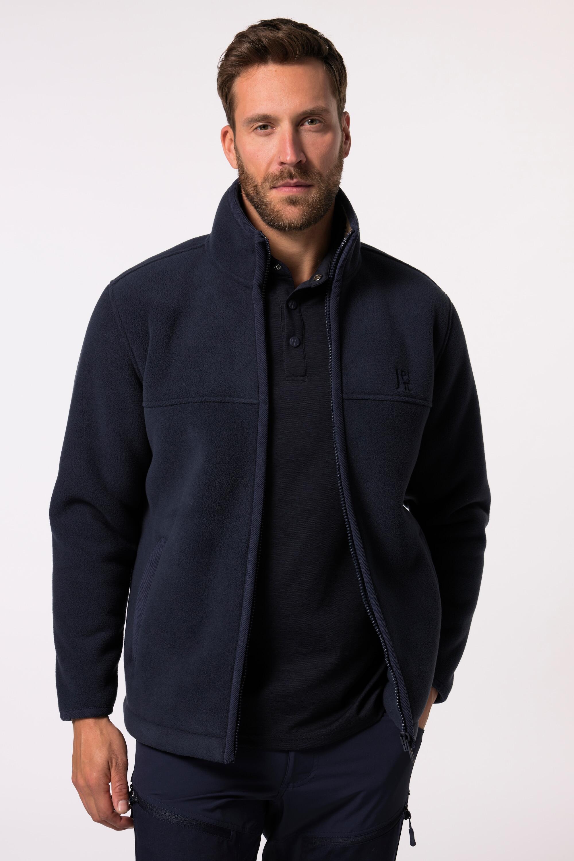 JAY-PI Level 4 JAY-PI Men's Fleece Jacket with Stand-Up Collar - Big Sizes
