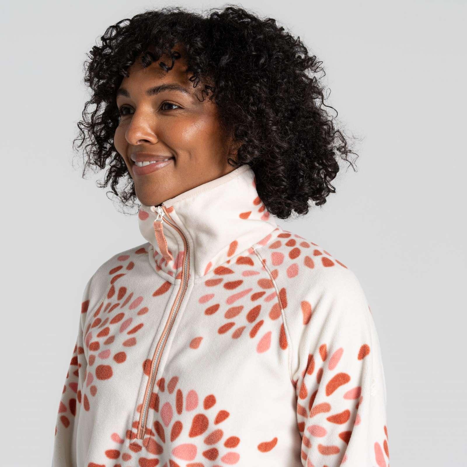 Craghoppers Reedmace Fleece-Red Sandstone Print 5/6