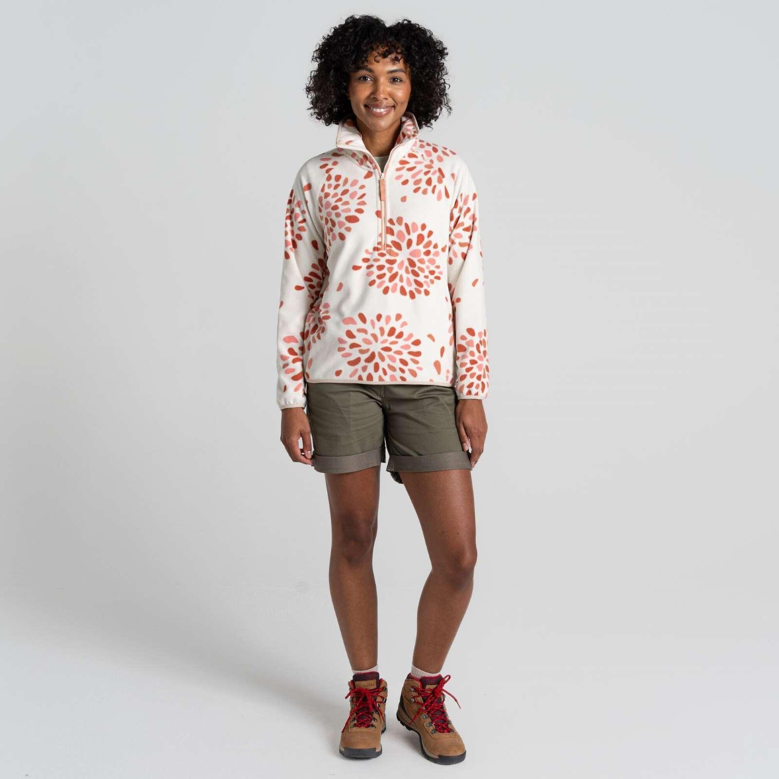 Craghoppers Reedmace Fleece-Red Sandstone Print 3/6