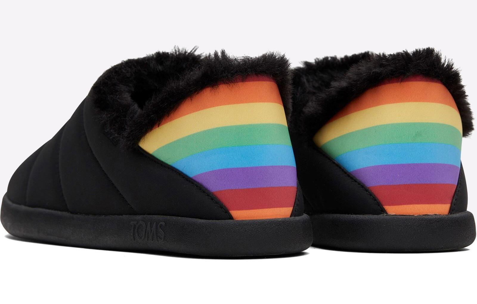 TOMS Ezra Classic Women's Slippers Black, TPR Outsole TOMS