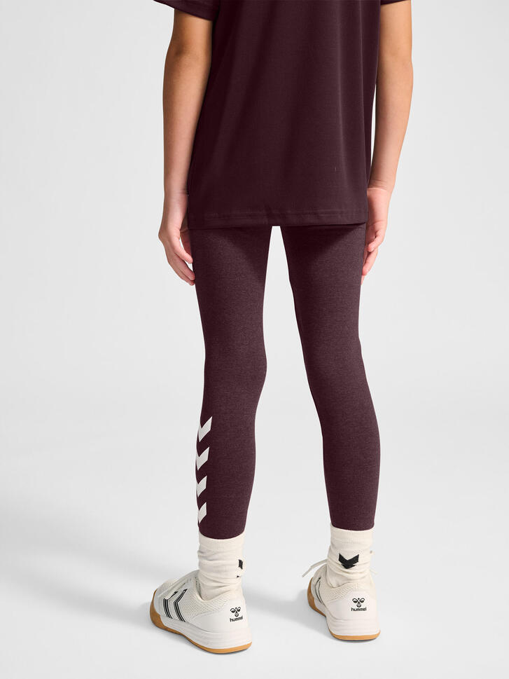 Dziewczęce legginsy z logo Hummel