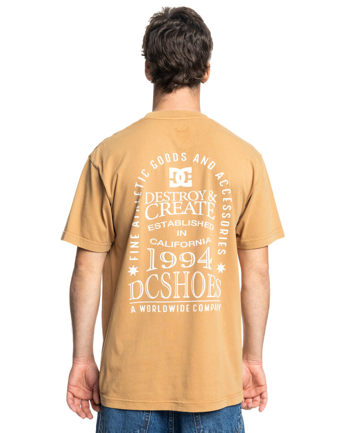 T-shirt à manches courtes LINE UP Marron Homme 2/4
