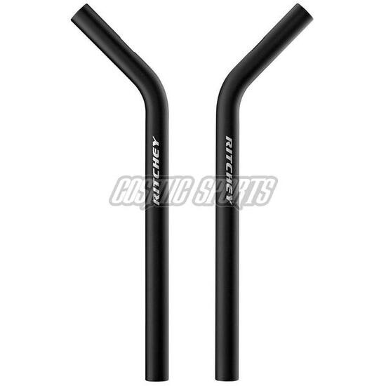 Ritchey Aero Extentions, L-Bend, 350mm, bb black