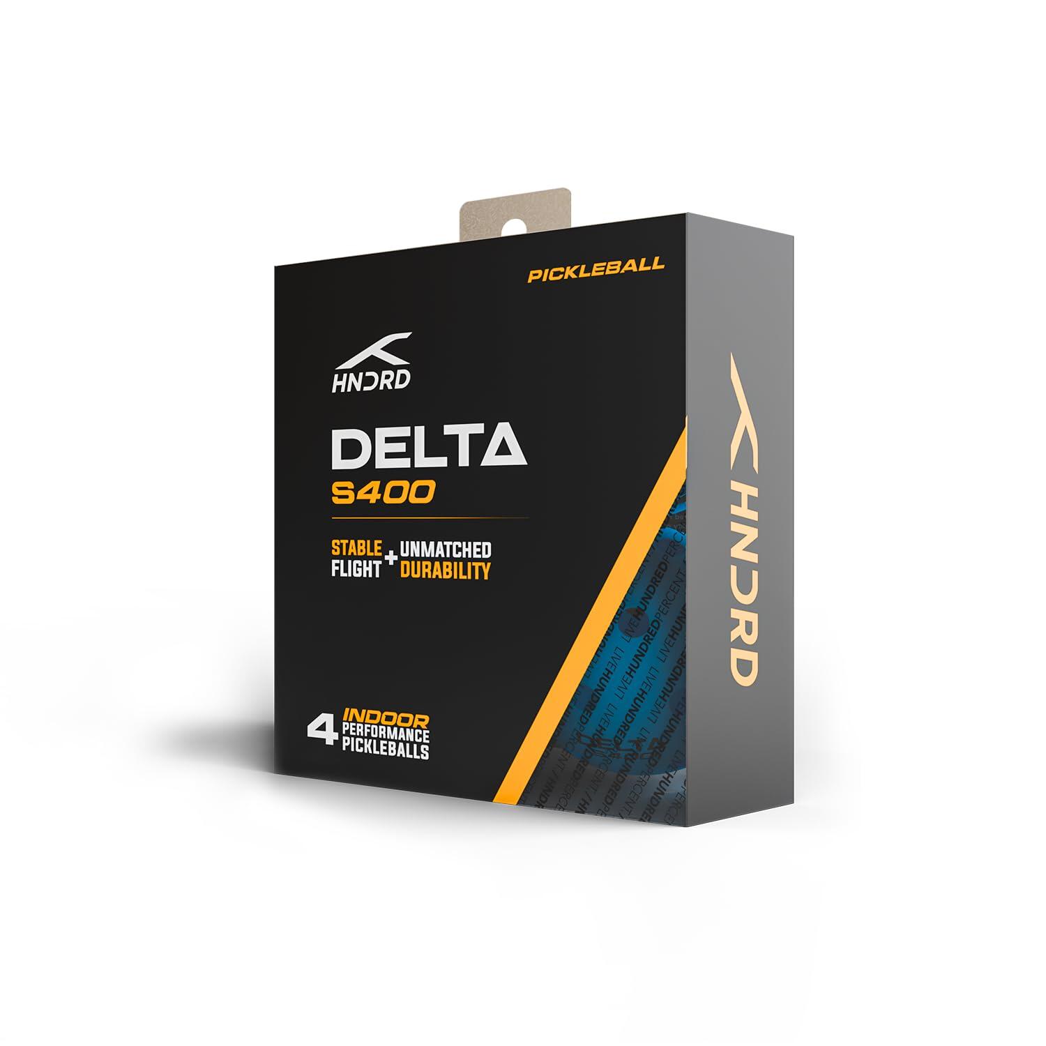 Pickleball Bälle - Delta S400 4er-Pack Blau 3/6