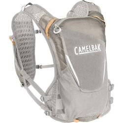 CamelBak Gilet de running - Inclus 2 bouteilles de 500 ml - Gris