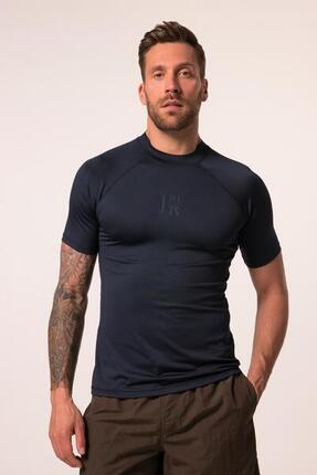Hommes T-shirt de surf. Manches courtes et col montant. Protection UV
