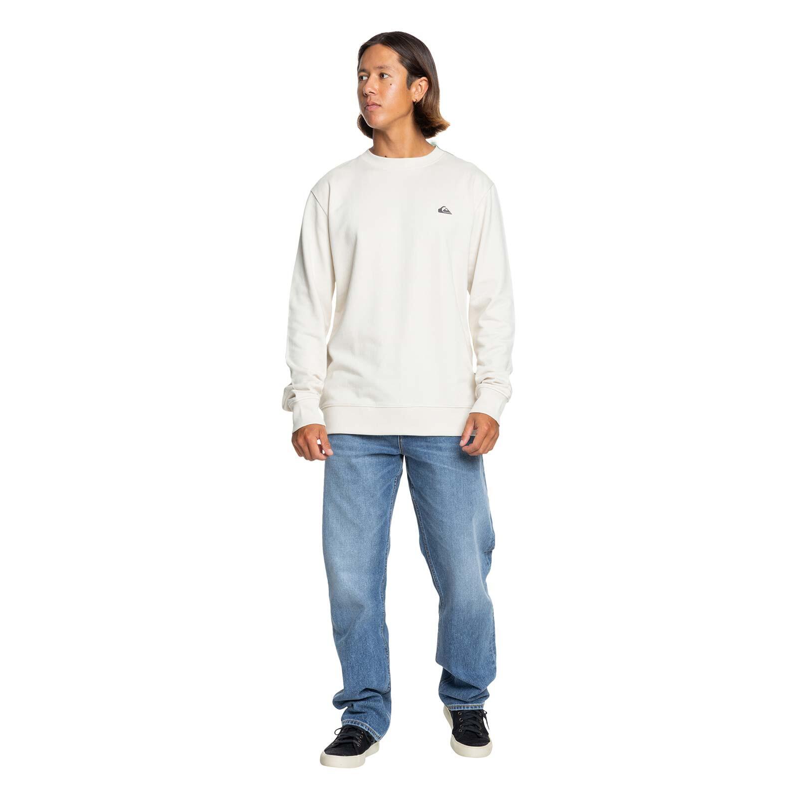 Sweat à capuche BASIC Blanc Homme 5/5