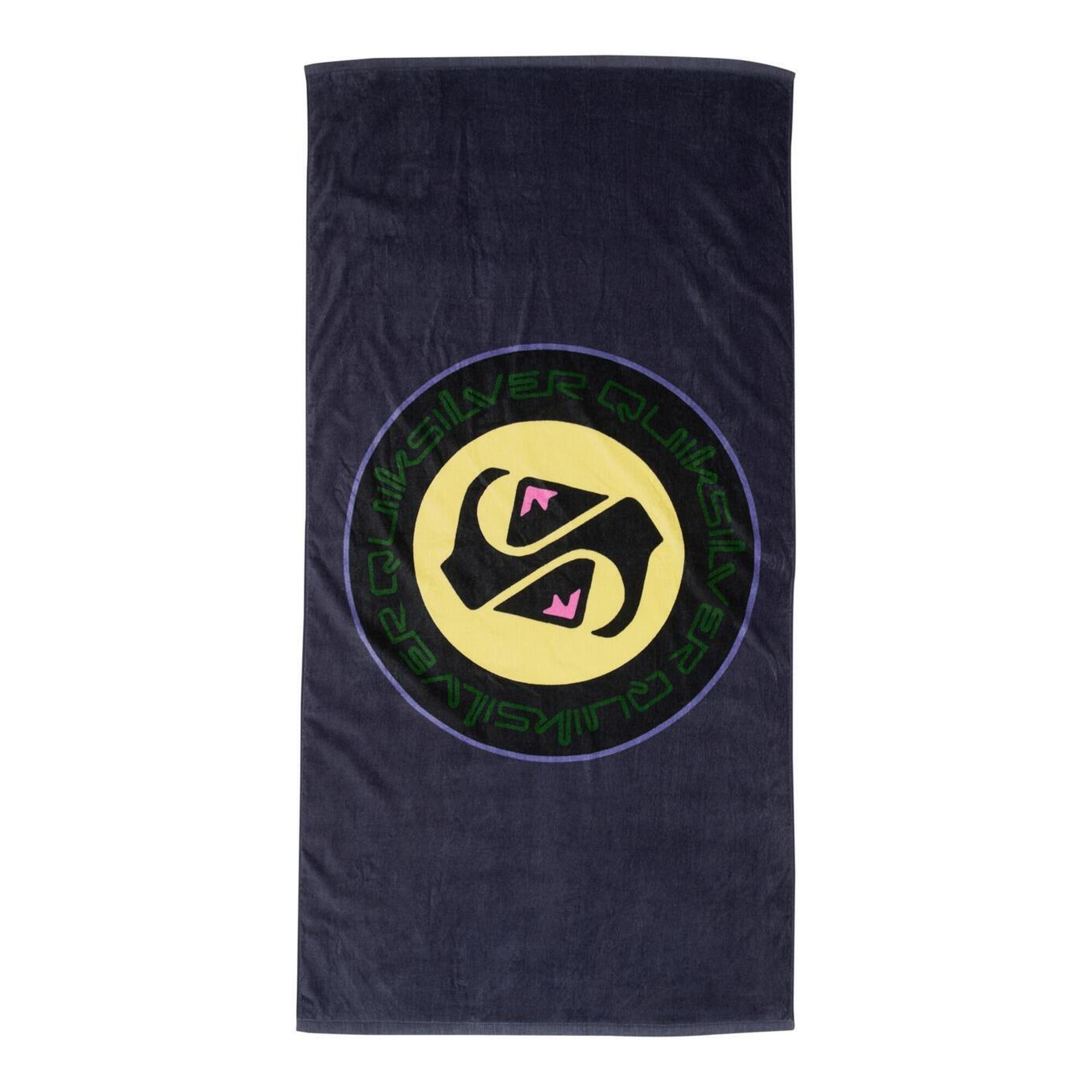 Quiksilver - Serviette De Plage Freshness Noir Homme - Serviette - Bleu - No Size - Decathlon