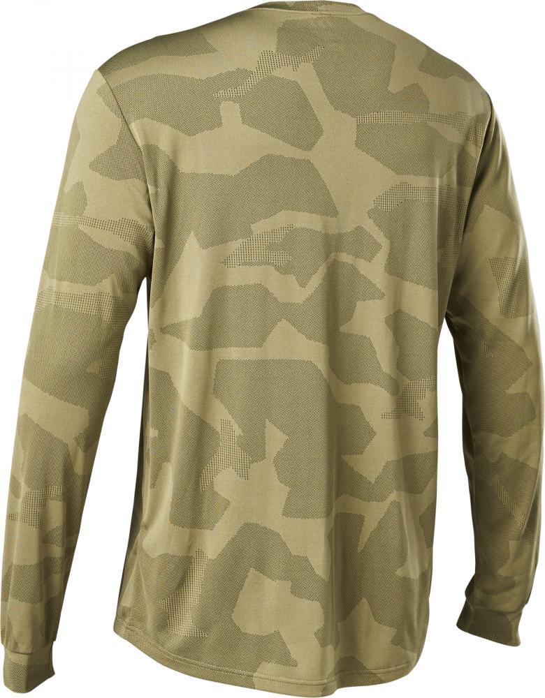 Fox Langärmliges Jersey Ranger Trudri Brick Größe M 2/3