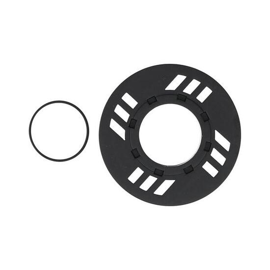 MIRANDA osłona łańcucha Ø88 mm z O-ringiem, czarna