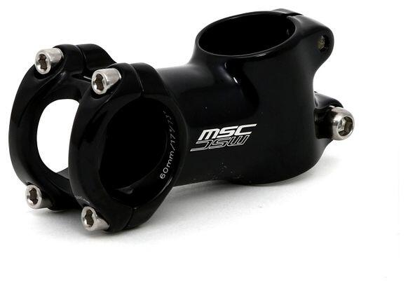 MSC BIKES Attacco MSC Aluminium 31.8 mm 17° Nero