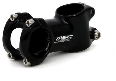 Msc stuurpen aluminium 31.8mm 17° zwart