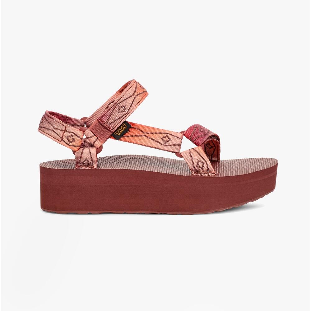 Flatform Universal Sunscape Womens Touch Fasten Sandals