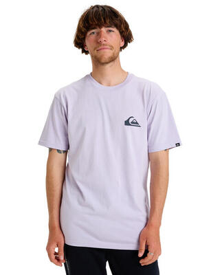 T-shirt met korte mouw ev mini logo lila heren