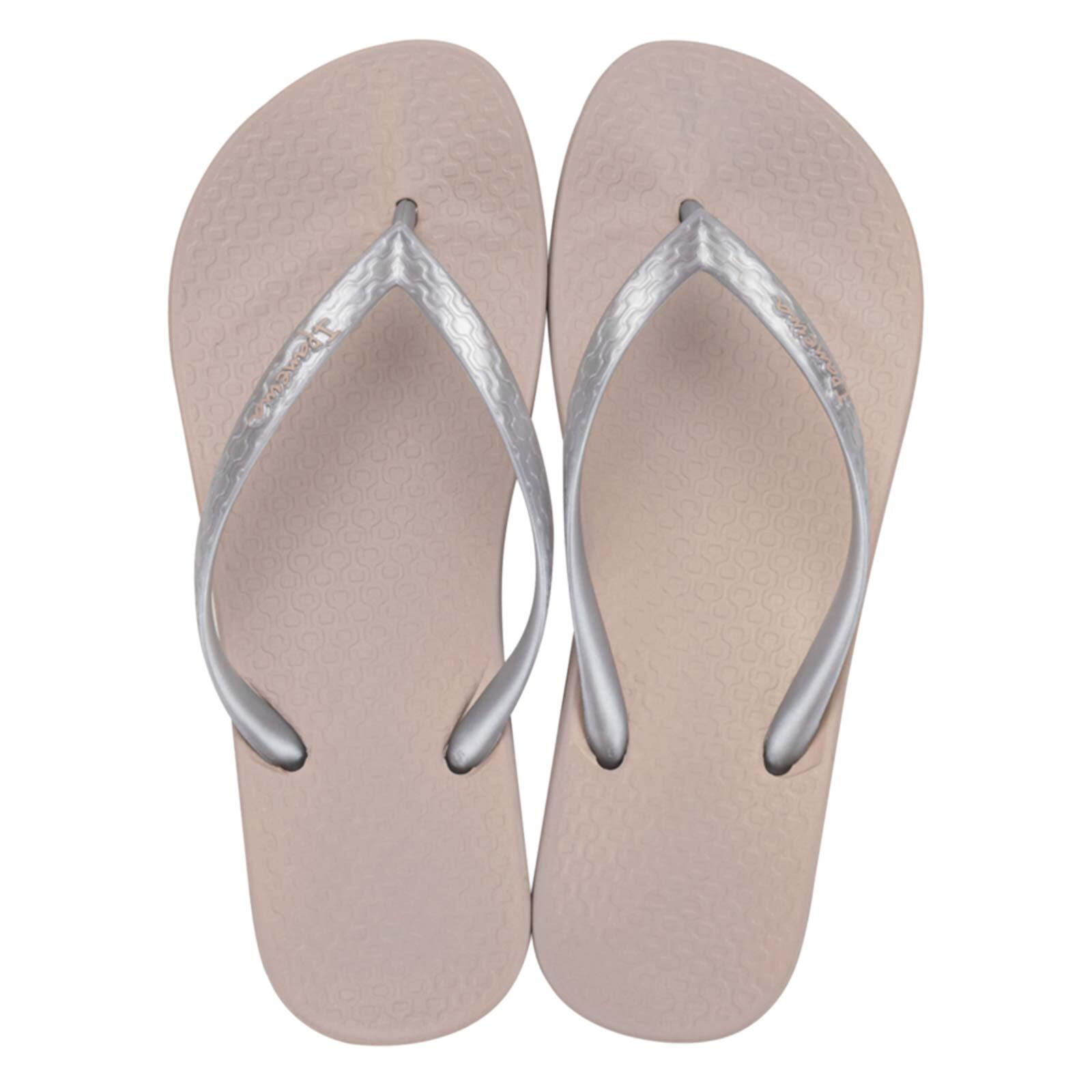 Ipanema Anatomica Tan Flip Flops-Beige/Light Silver 2/3