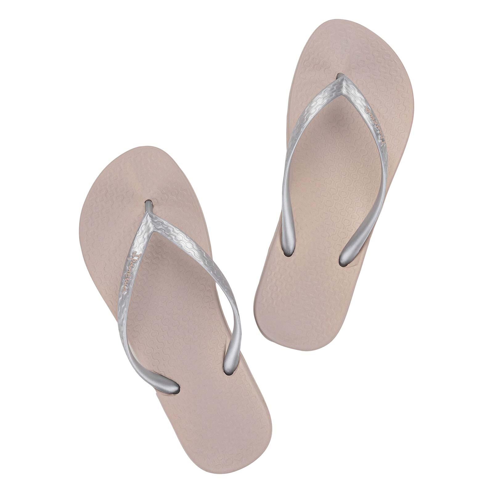 Ipanema Anatomica Tan Flip Flops-Beige/Light Silver 3/3