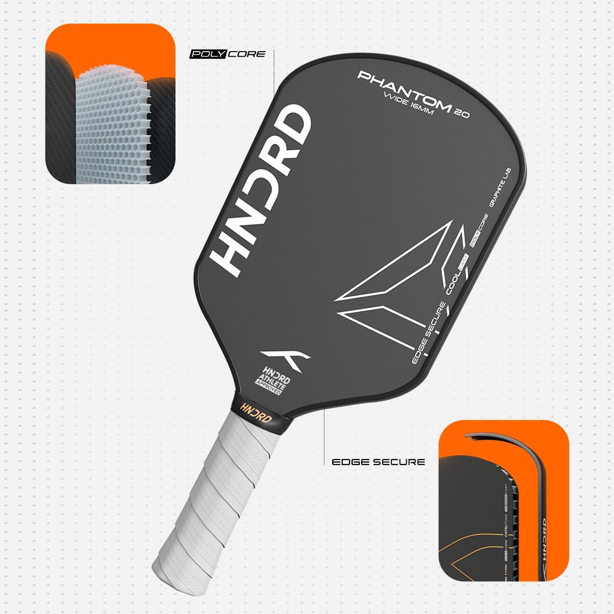 Pickleballschläger Phantom 20 Wide 16mm – Leicht, Power & Kontrolle 4/7