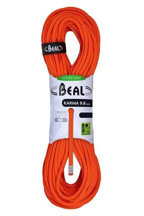 Corde dynamique Beal Karma 9,8 mm 80 m polyamide légère et maniable