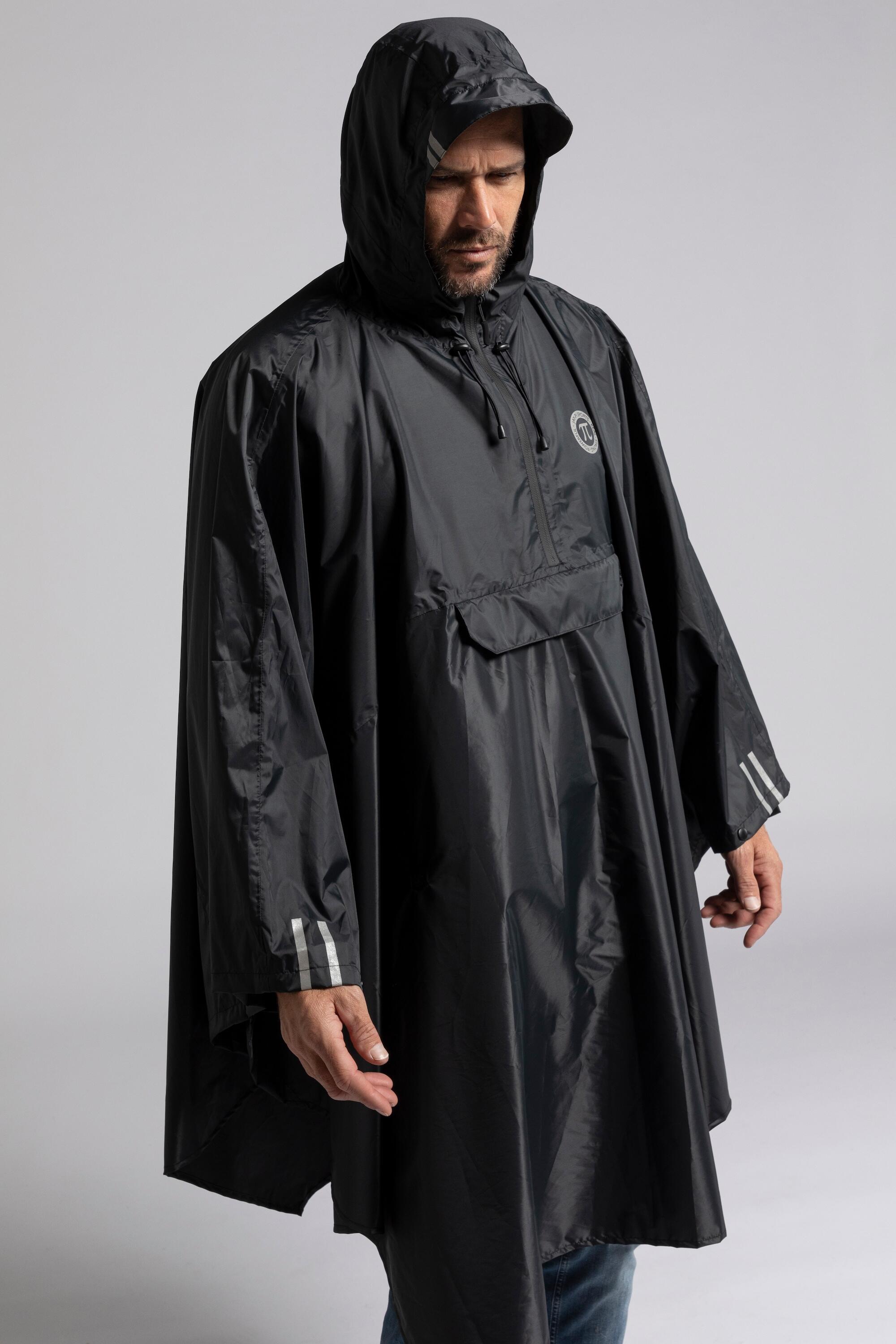 Heren regenponcho AROSA laurel oak-groen