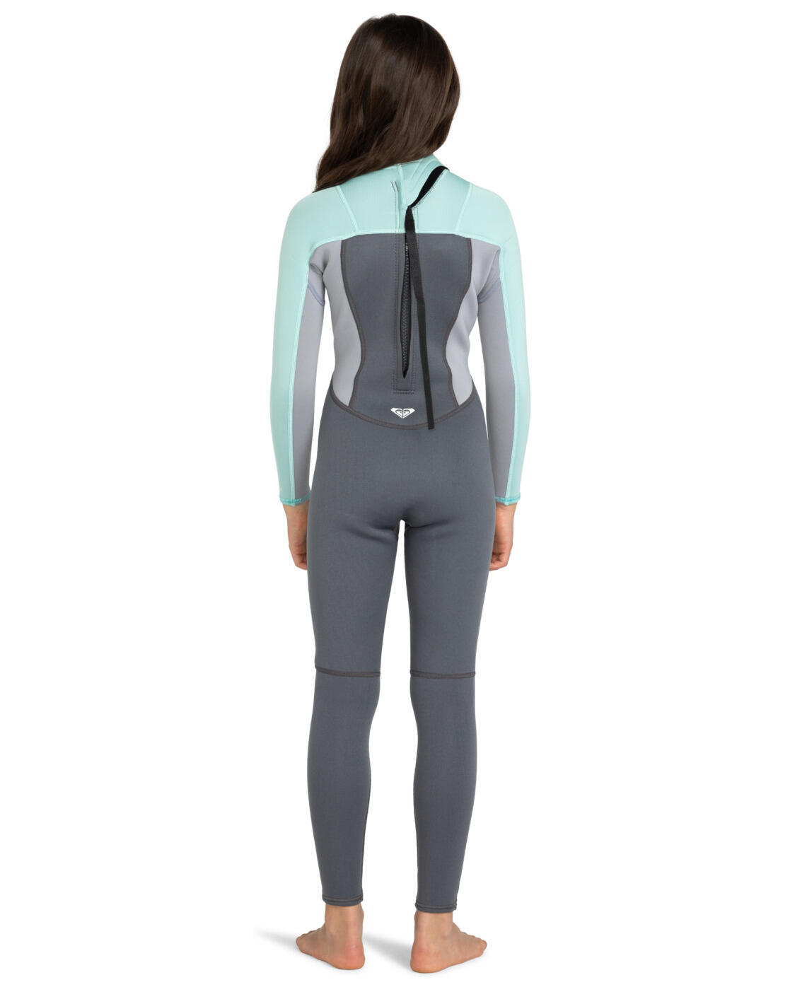 Combinaison de surf back zip 3/2MM PROLOGUE Vert Fille 2/4