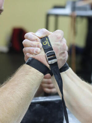 Golden grip professional arm wrestling strap - armworstelen